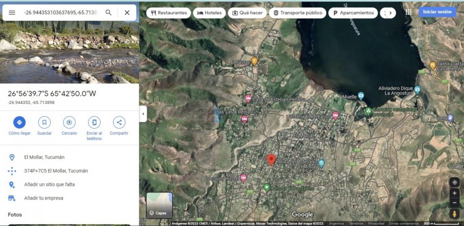 TERRENO EN VENTA EL MOLLAR